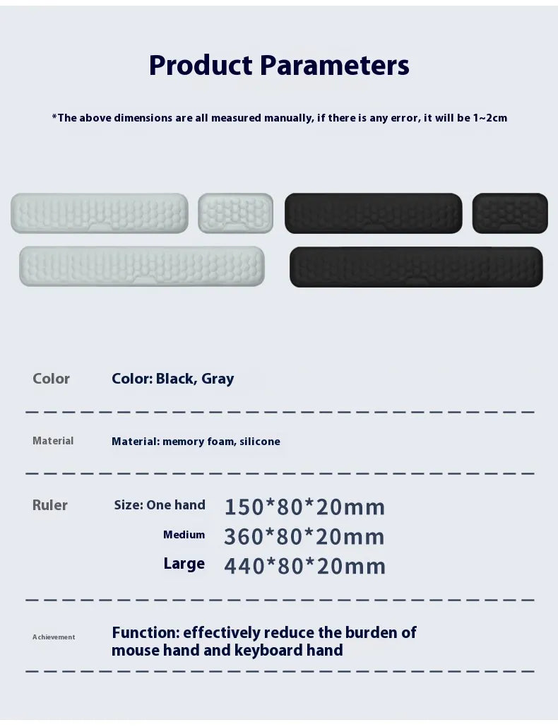 ComfortPad - Cloudy Keyboard Pad